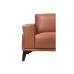 Lucca Top Grain Leather Loveseat Cognac